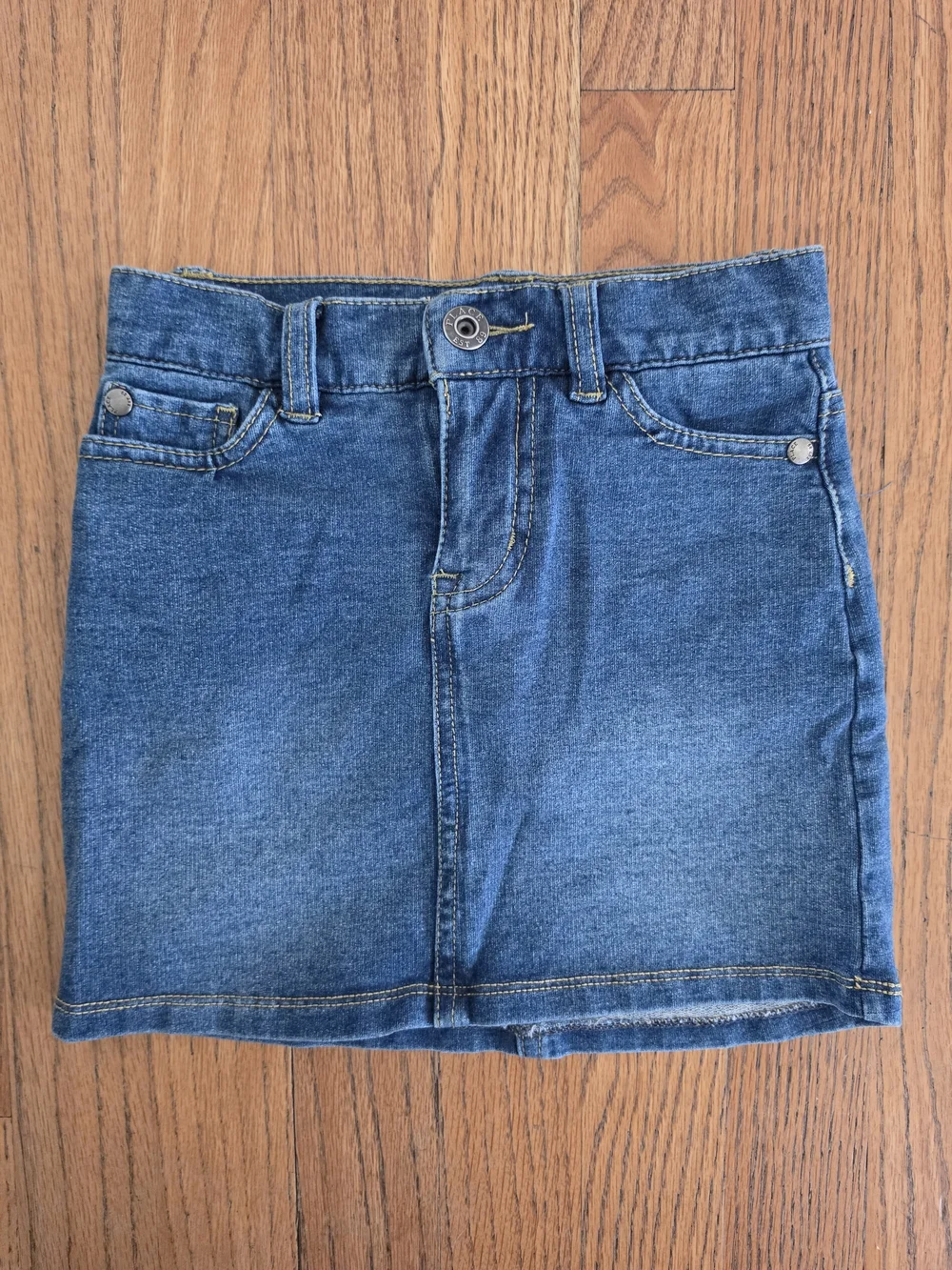 The Children's Place Blue Denim Girls' Skort Size 5